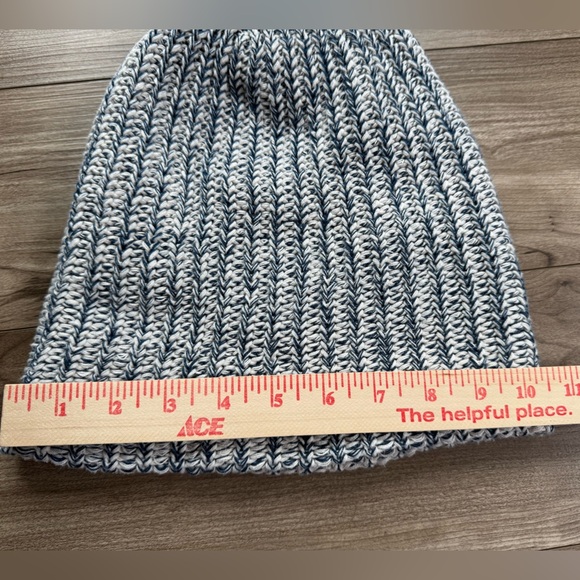 LOVE YOUR MELON Beanie Hat Cotton Navy Speckled OSFM Men’s Women’s - Picture 11 of 12